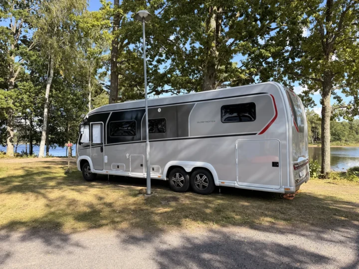 First Camp Sjöstugan in Älmhult: Campingplatz am See Möckeln